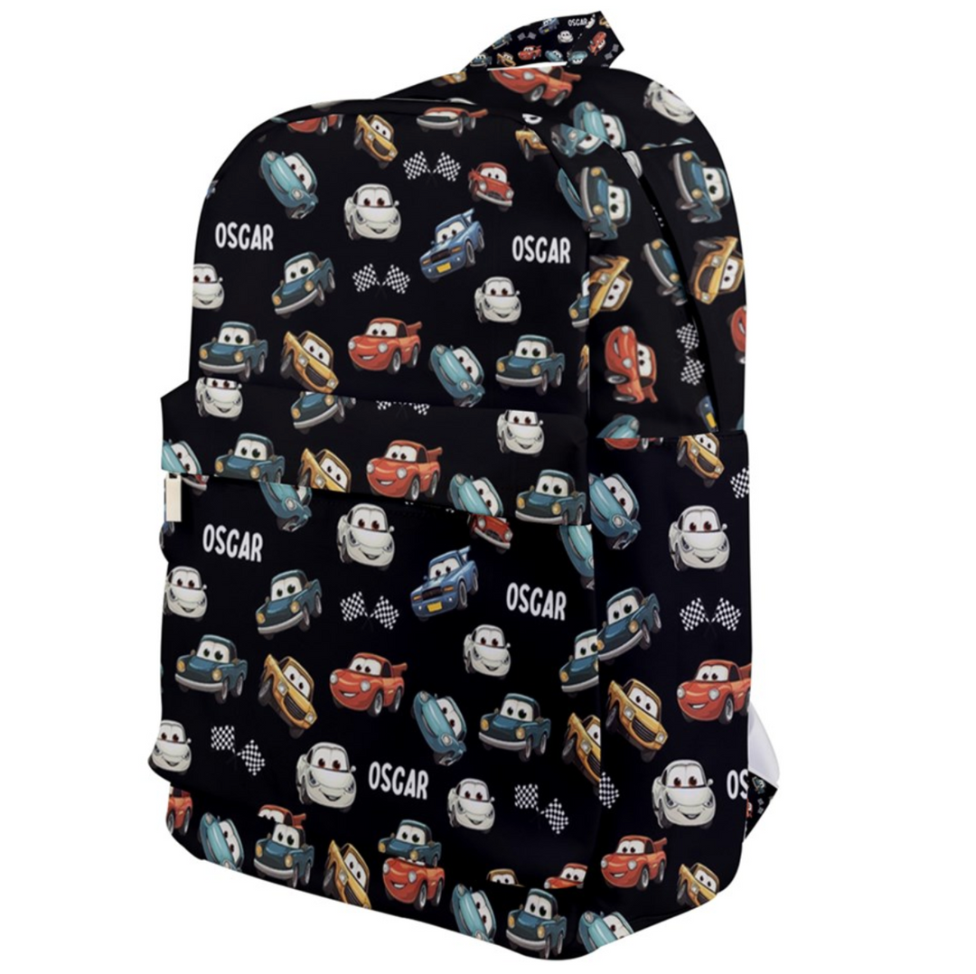 CUTE CARS KIDS SCHOOL BAG