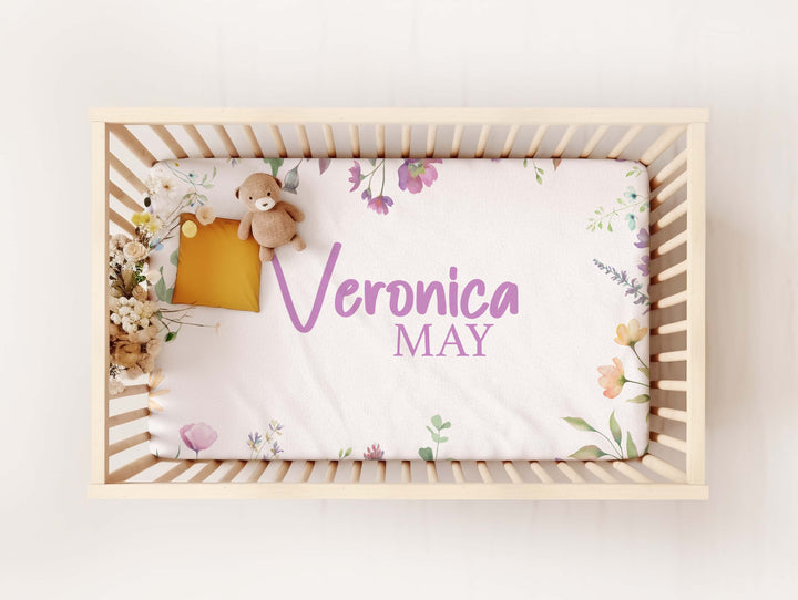 Personalised Floral Blanket