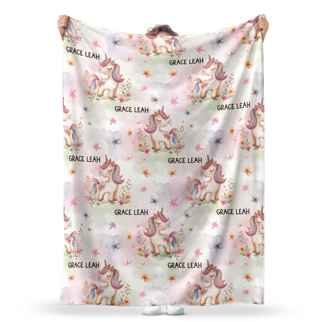 unicorn kids blankets
