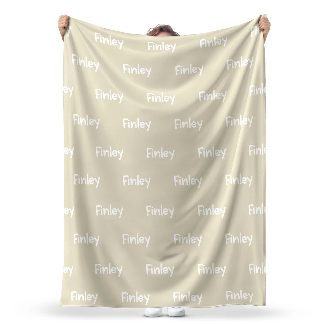 name blanket linen