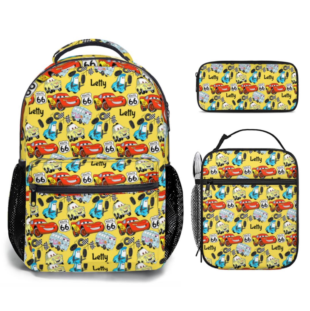 Personalised Backpack, Lunch Bag + Pencil Case Value Combo