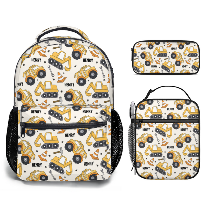 trucks backpack - trucks lunch bag