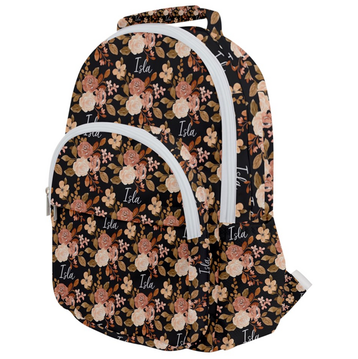 floral toddler backpack