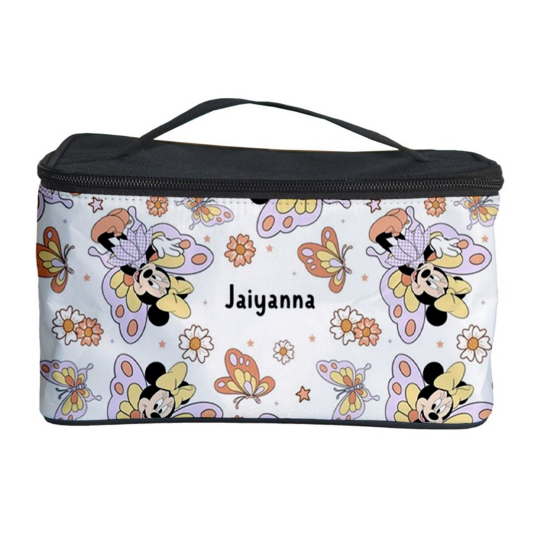 minnie mouse personalised cosmetic bag