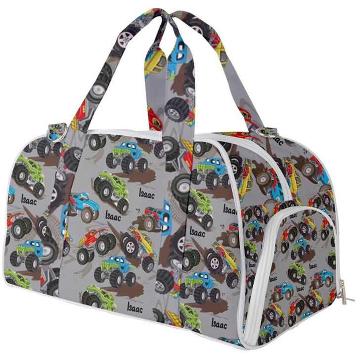 monster truck boys bag