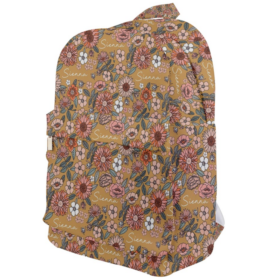 floral kids backpack