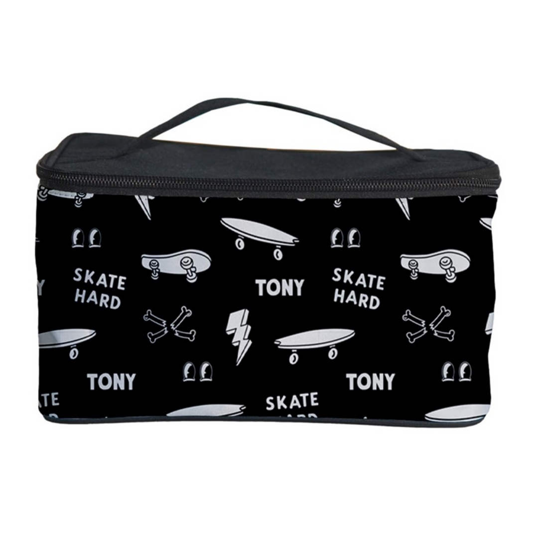 skate personalised cosmetic bag