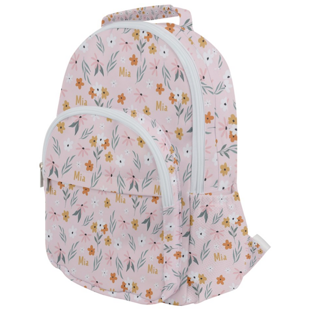 floral toddler backpack