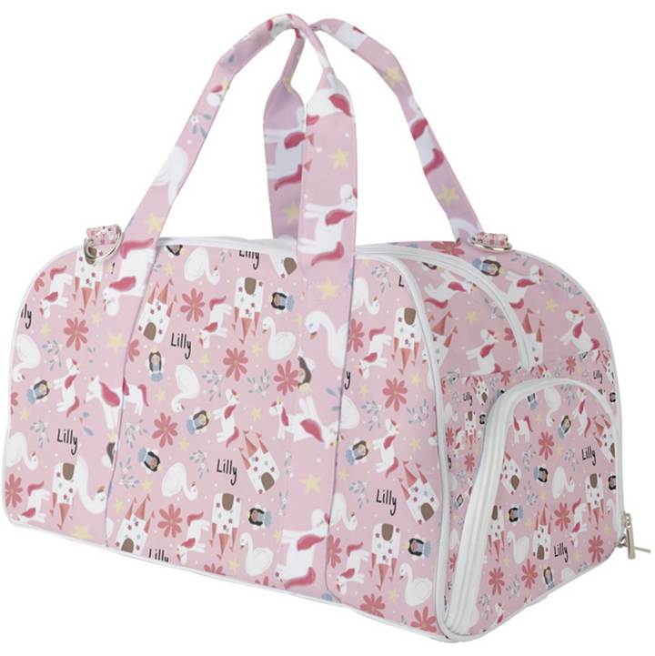 princess bag for kids with custom name
