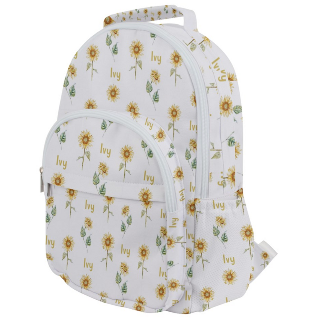 sunflower backpack toddler