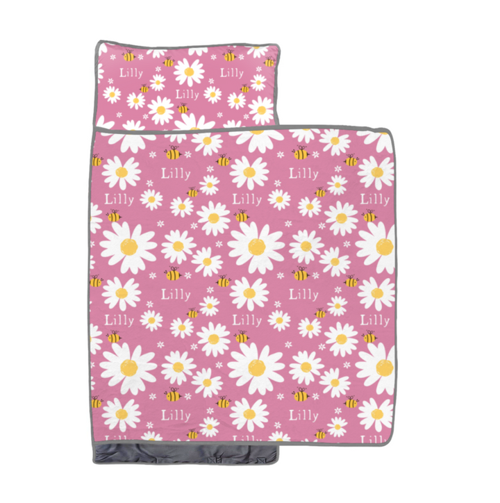 floral daycare mat