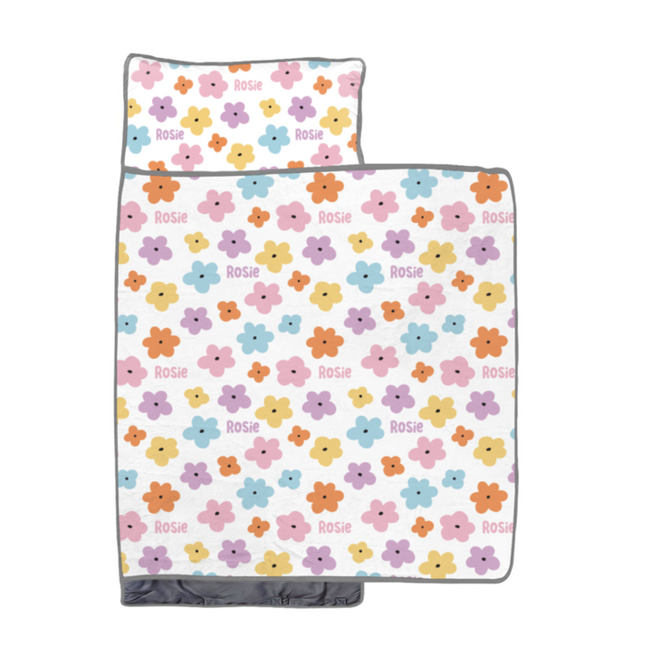 floral daycare bedding for girls