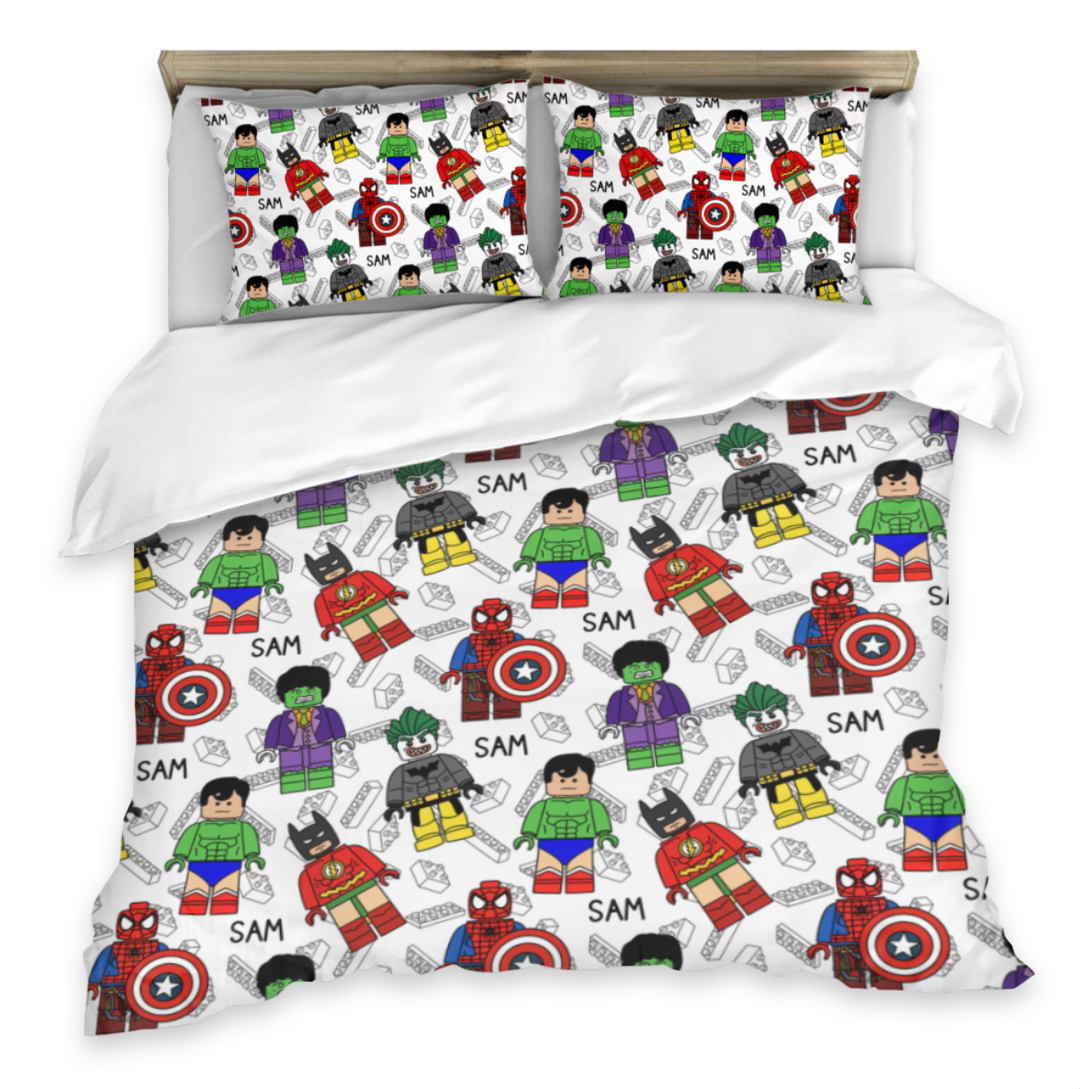 lego quilt cover double