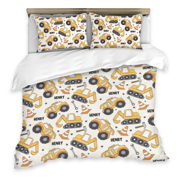 trucks quilt cover double