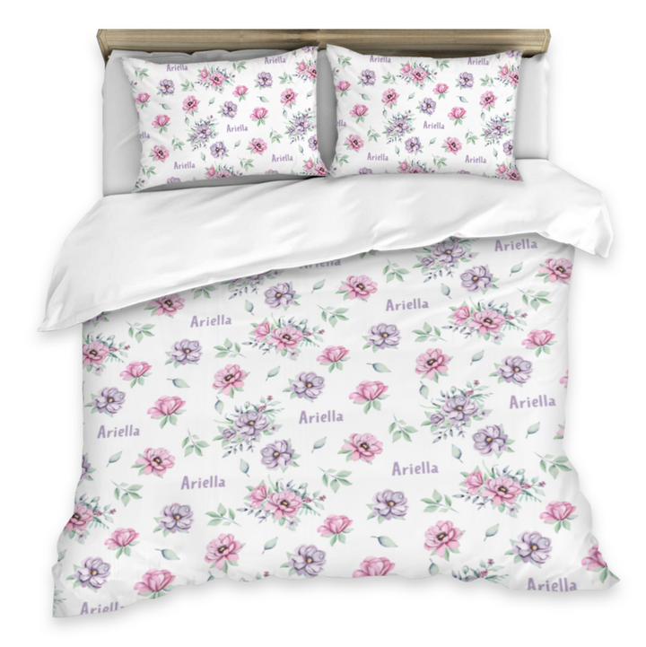 floral double quilt cover