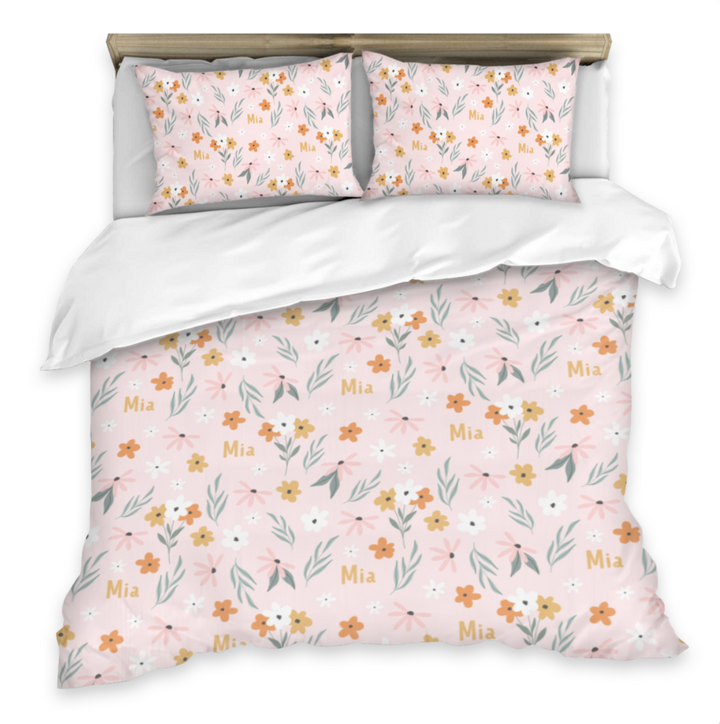 floral double quilt cover