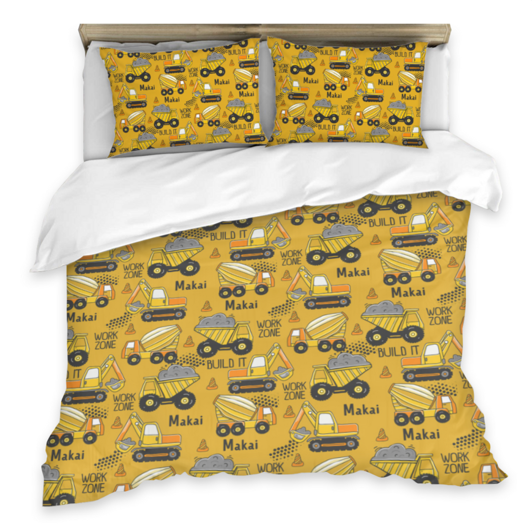 construction double quilt cover