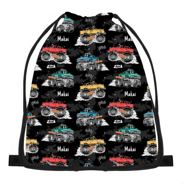 monster jam swim bag