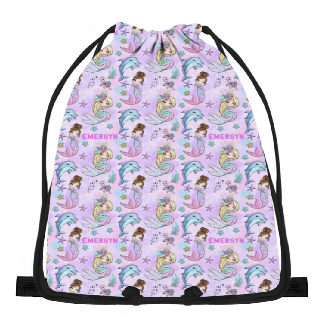 Personalised Kids Drawstring Bags