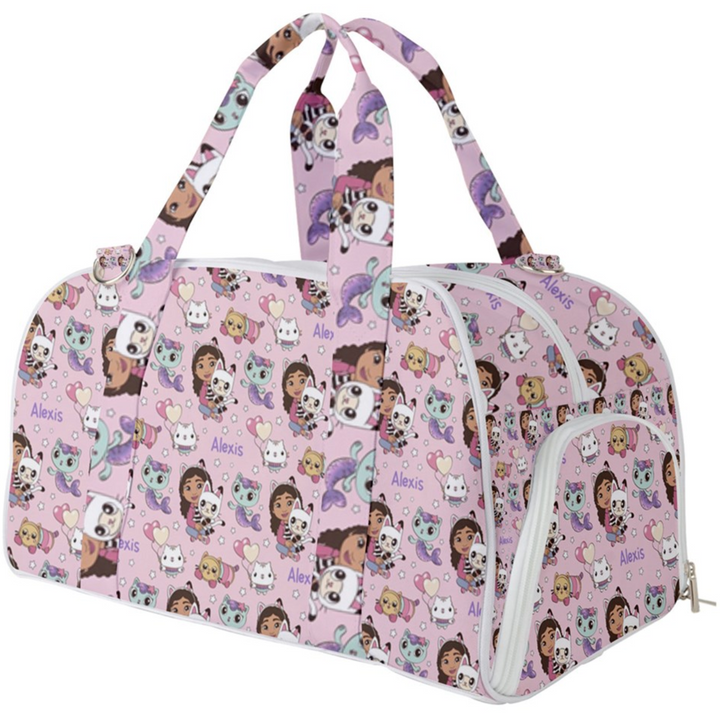 Personalised Kids Duffle Bag - Canvas