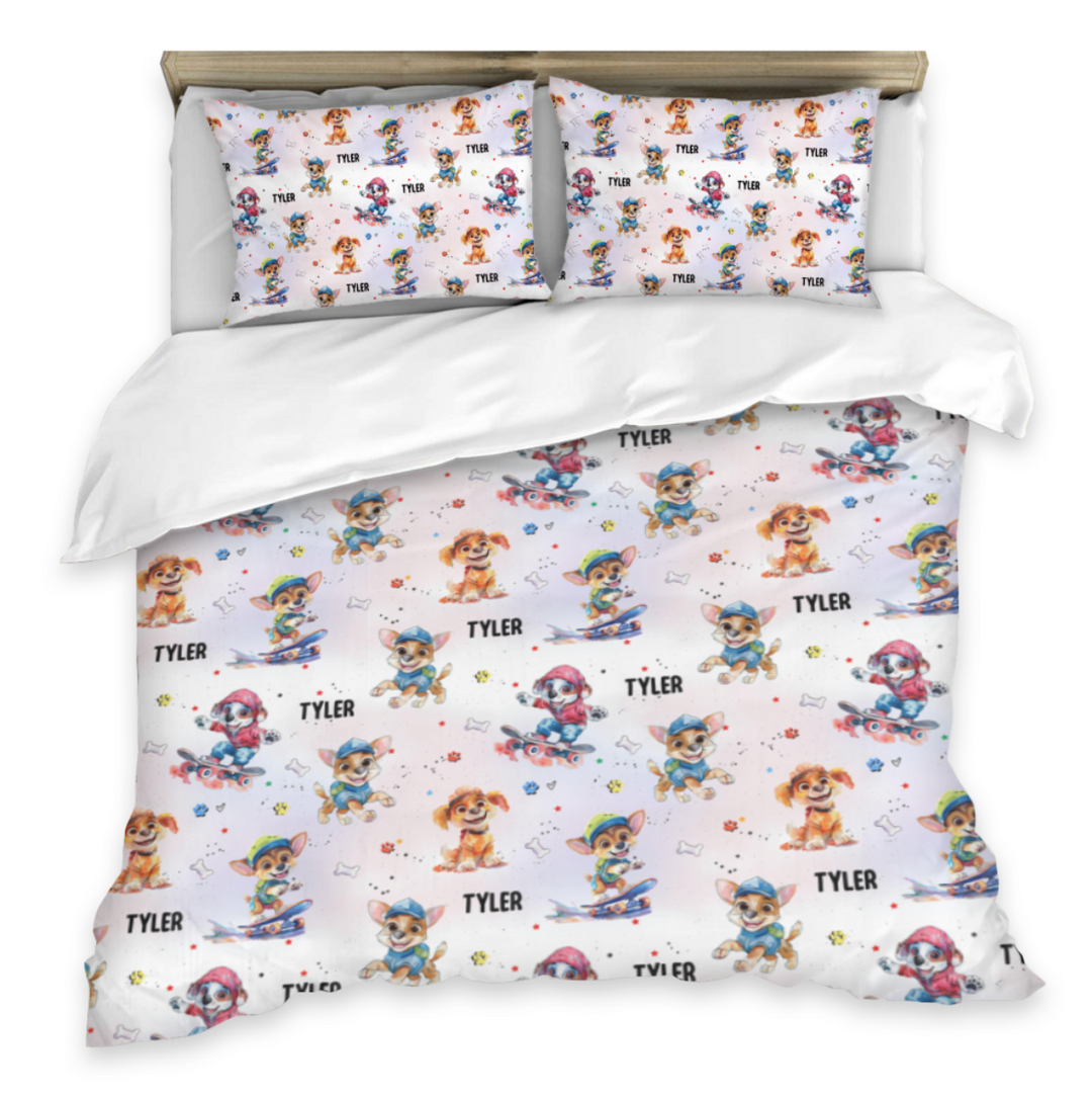 KIDS QUILT COVERS PERSONALISED