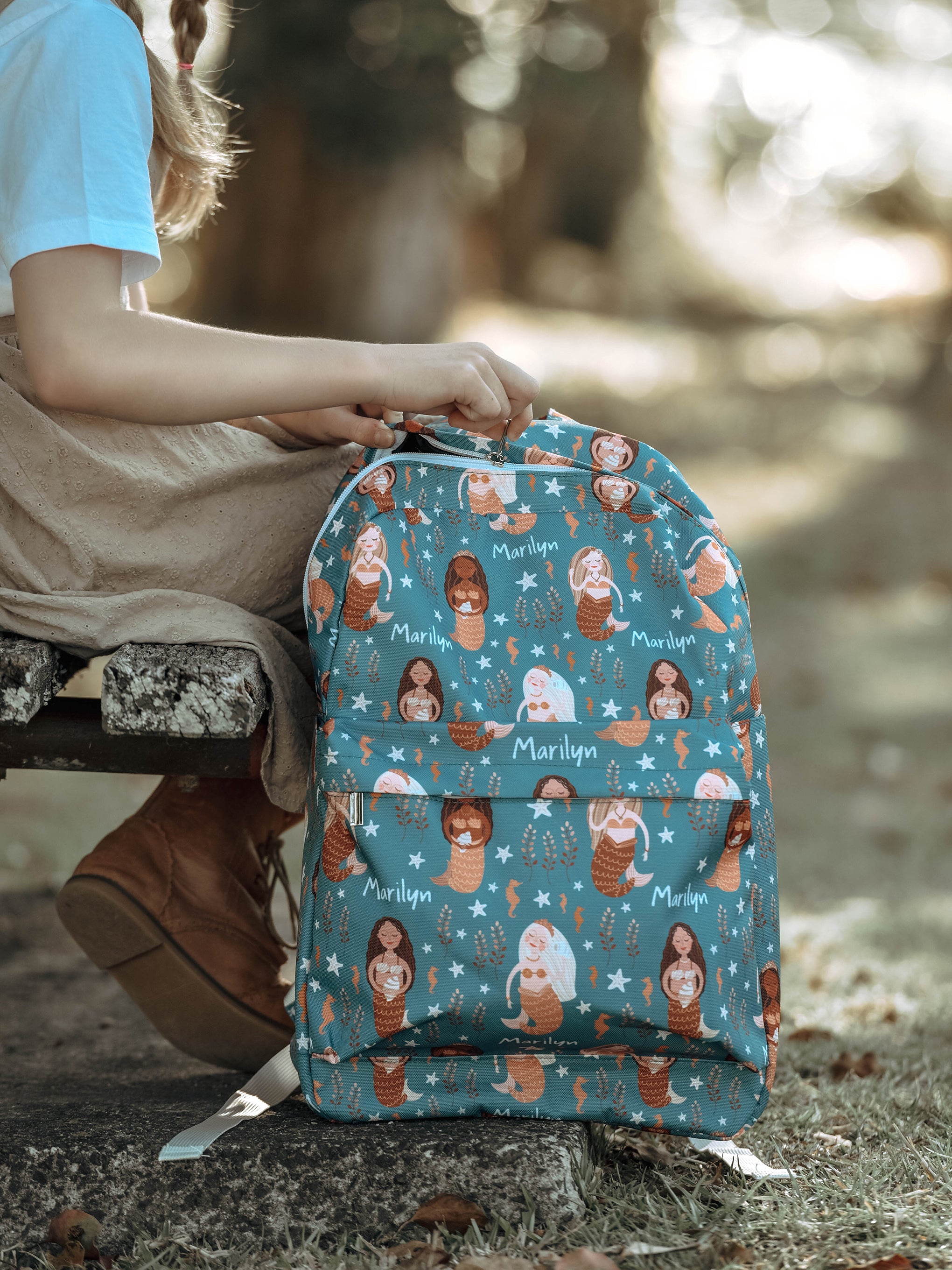 Personalised Kids School Bag The Custom Co