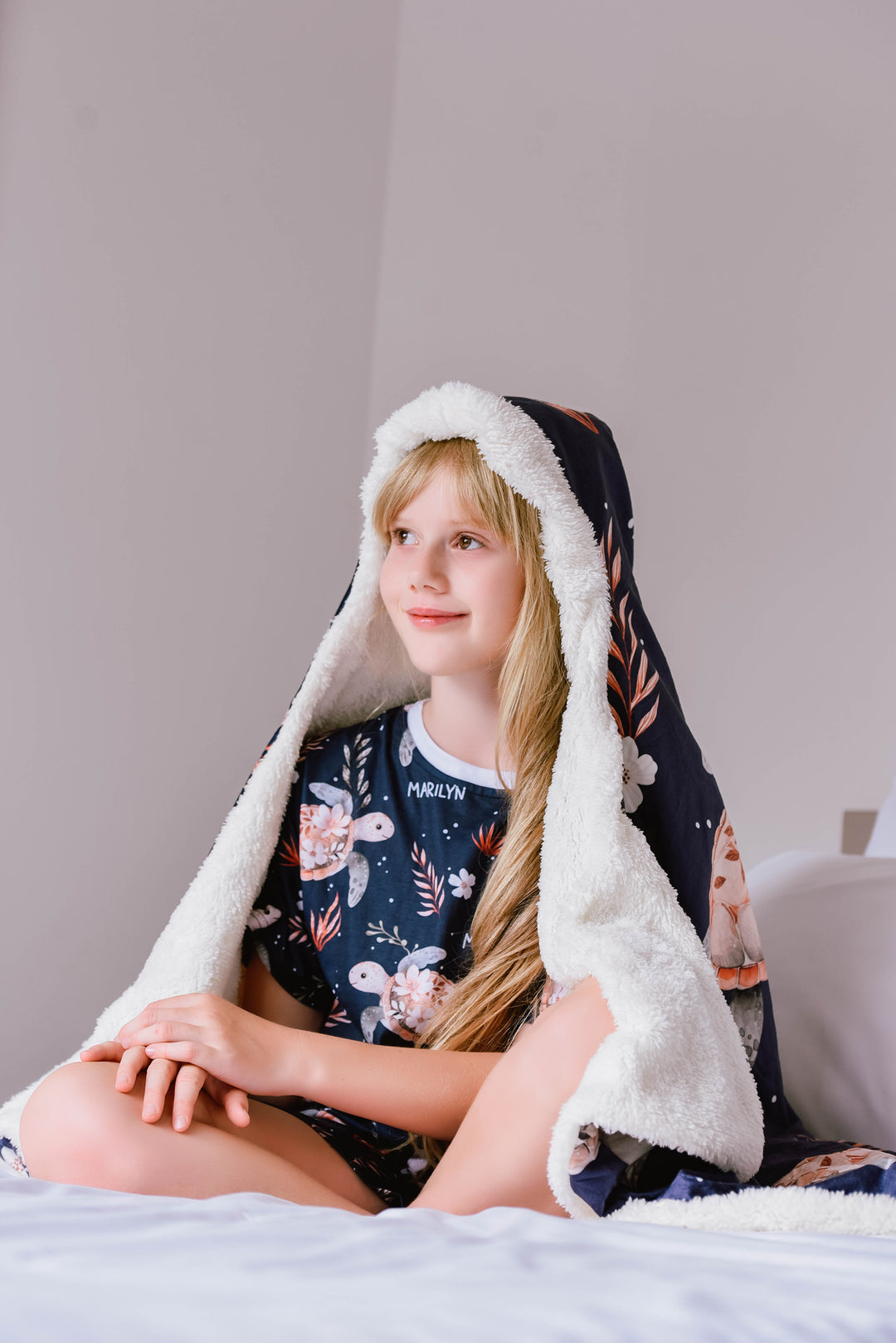 HOODED BLANKET KIDS